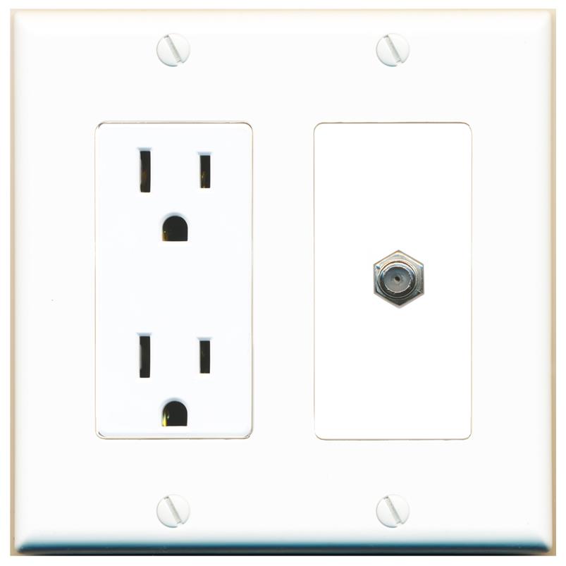COAX Wall Plate [White]
