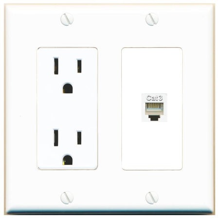 PHONE Wall Plate [White]