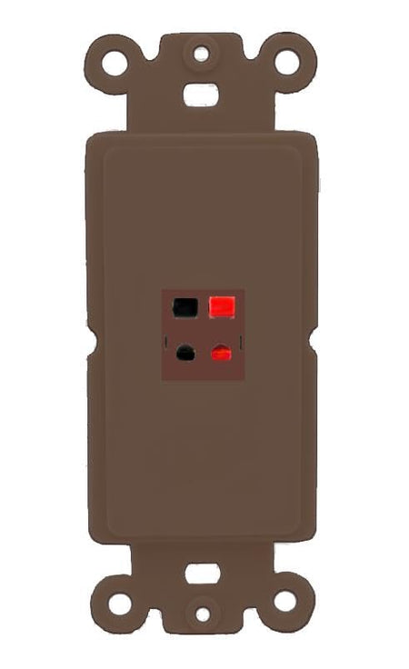 RiteAV SPEAKER Wall Plate Rocker Module [Brown]