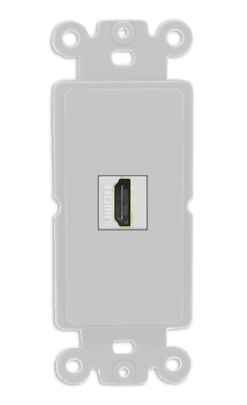 RiteAV HDMI Wall Plate 1 Port - Rocker [Gray/Gray]